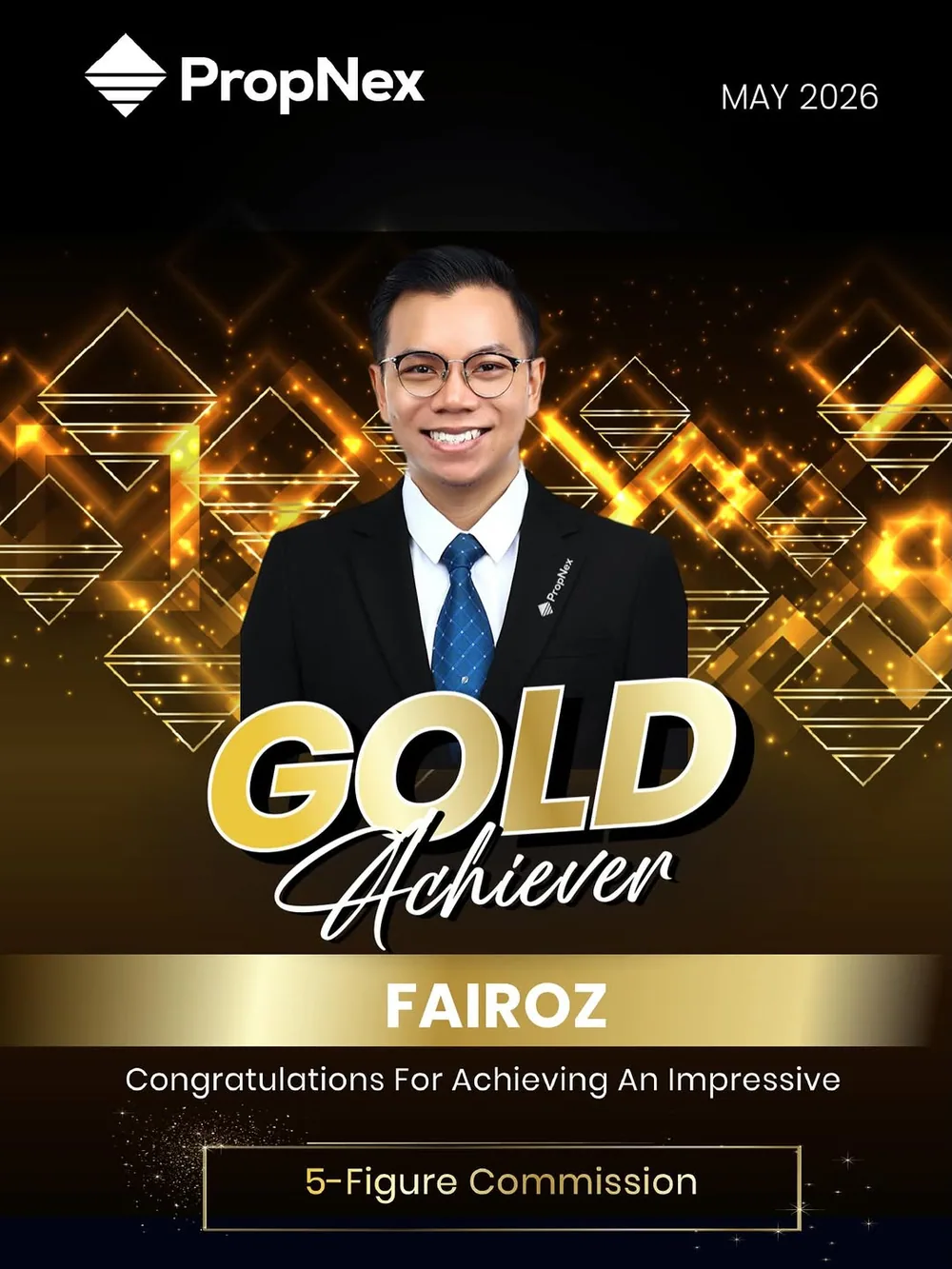 PropNex Gold Achiever, 2026